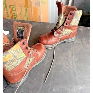 Wolverine Camo Hunting Boots Vibram Thinsulate Waterproof Mens 10.5